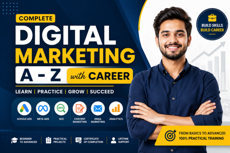 Digital Marketing A – Z with Career